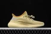 adidas yeezy boost 350 femmes hommes chaussures running side transparent banana yellow sky